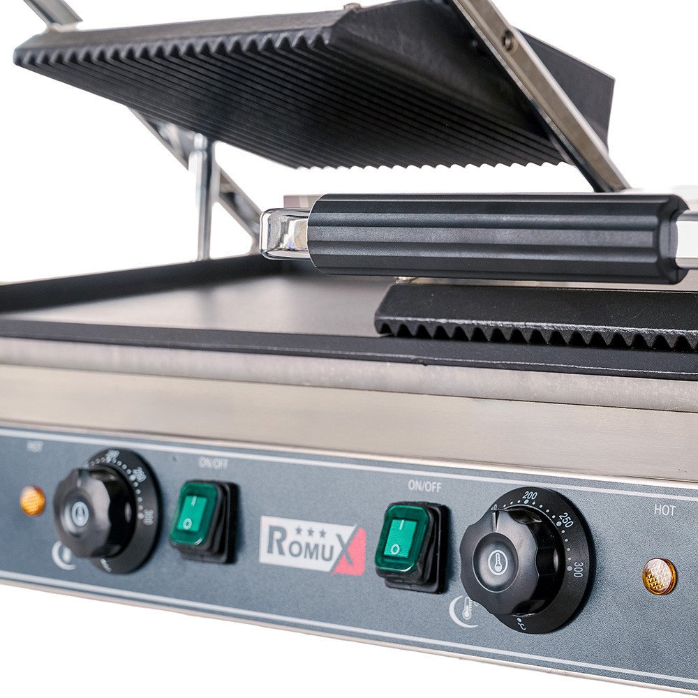 Grill Industrial Eléctrico Doble 58cm Romux | Equipamiento Industrial