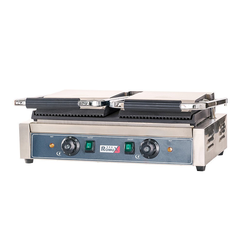 Grill Industrial Eléctrico Doble 58cm Romux | Equipamiento Industrial