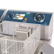 Freidora Industrial Eléctrica Doble 6+6 Litros Cleiton | Equipamiento Hostelería