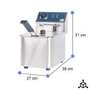 Freidora Industrial Eléctrica Simple 4 Litros Cleiton | Hostelería Profesional