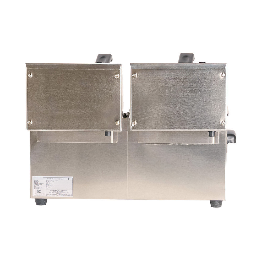 Freidora Industrial Eléctrica Doble 4+4L Cleiton | Maquinaria Hostelería