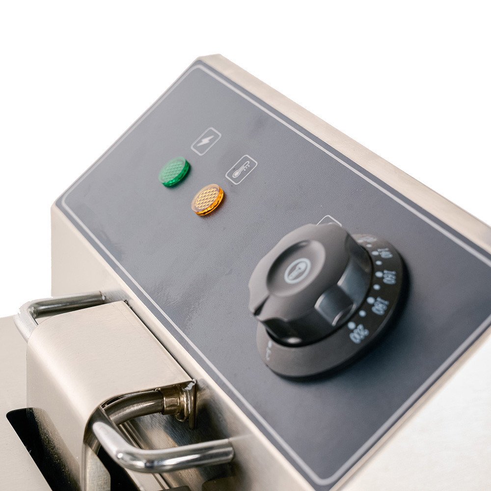 Freidora Industrial Eléctrica 6L Sobremesa Cleiton | Equipamiento Hostelería