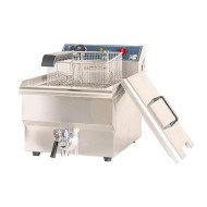 Freidora Industrial Eléctrica 12 Litros Cleiton | Equipamiento Industrial