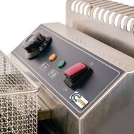 Freidora Industrial Eléctrica 18L con Grifo Cleiton | Equipamiento Industrial