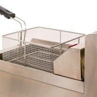 Freidora Industrial Eléctrica 18L con Grifo Cleiton | Equipamiento Industrial
