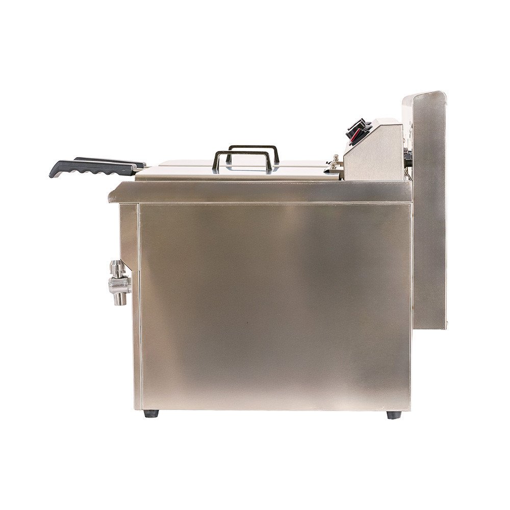 Freidora Industrial Eléctrica Doble 18+18L Cleiton | Equipamiento Hostelería