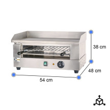 Tostador Simple Industrial con Plancha Acero | Gastroten