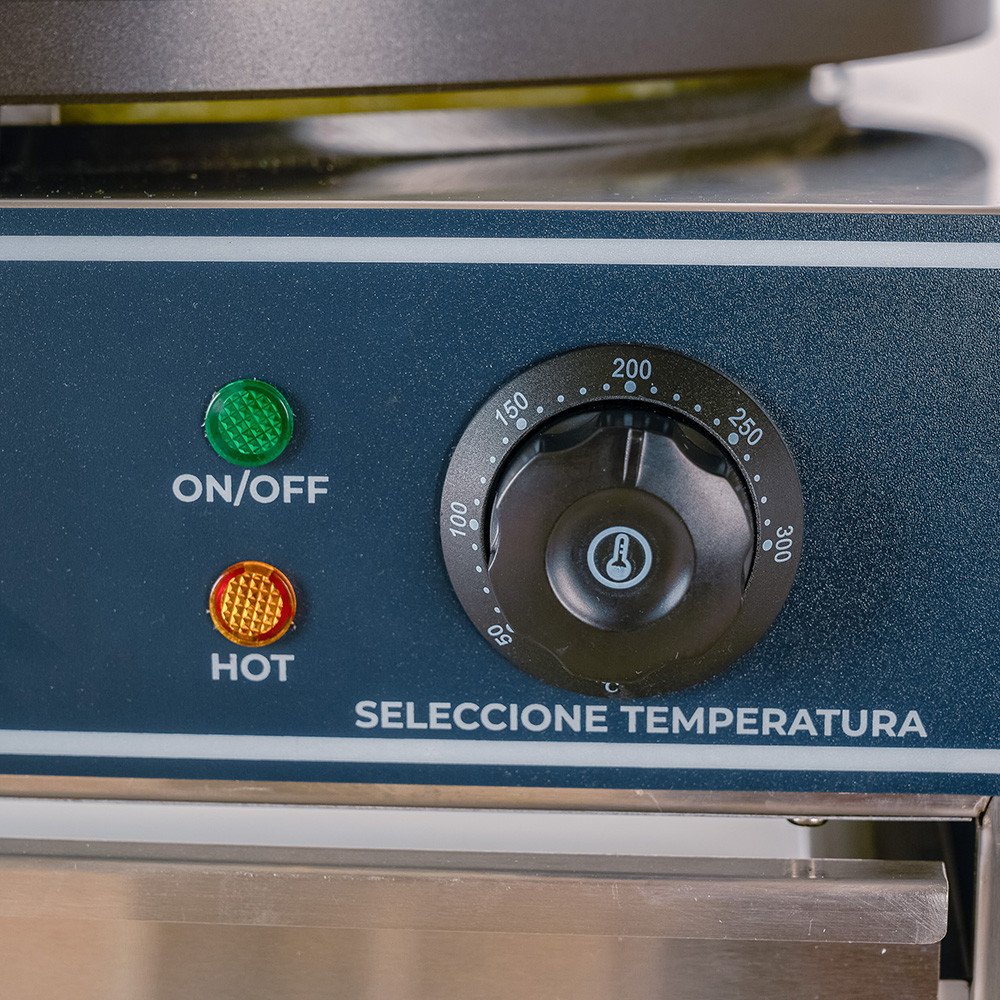 Crepera Industrial Eléctrica 3 Kw Sobremesa Cleiton | Maquinaria Hostelería