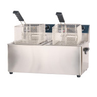 Freidora Industrial Doble 8+8 Litros Cleiton | Equipamiento Hostelería