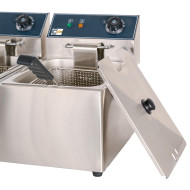 Freidora Industrial Doble 8+8 Litros Cleiton | Equipamiento Hostelería