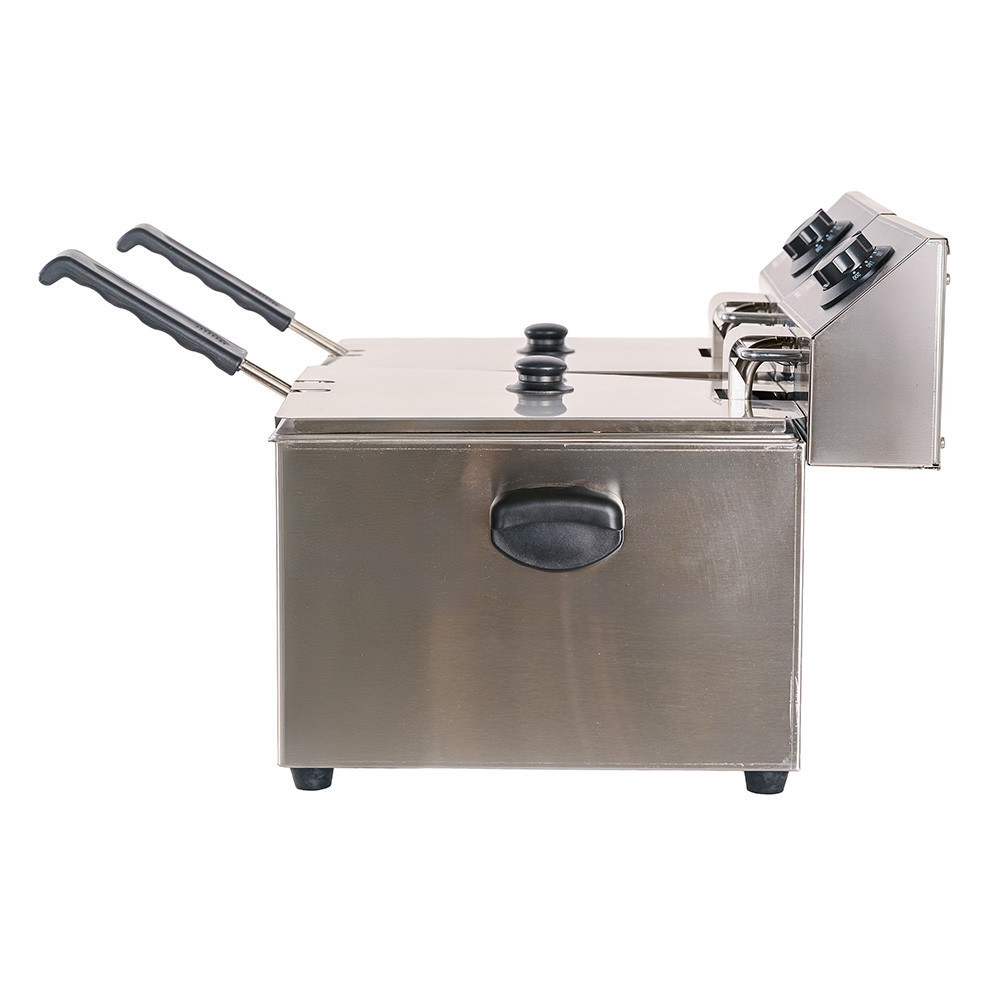 Freidora Industrial Doble 8+8 Litros Cleiton | Equipamiento Hostelería