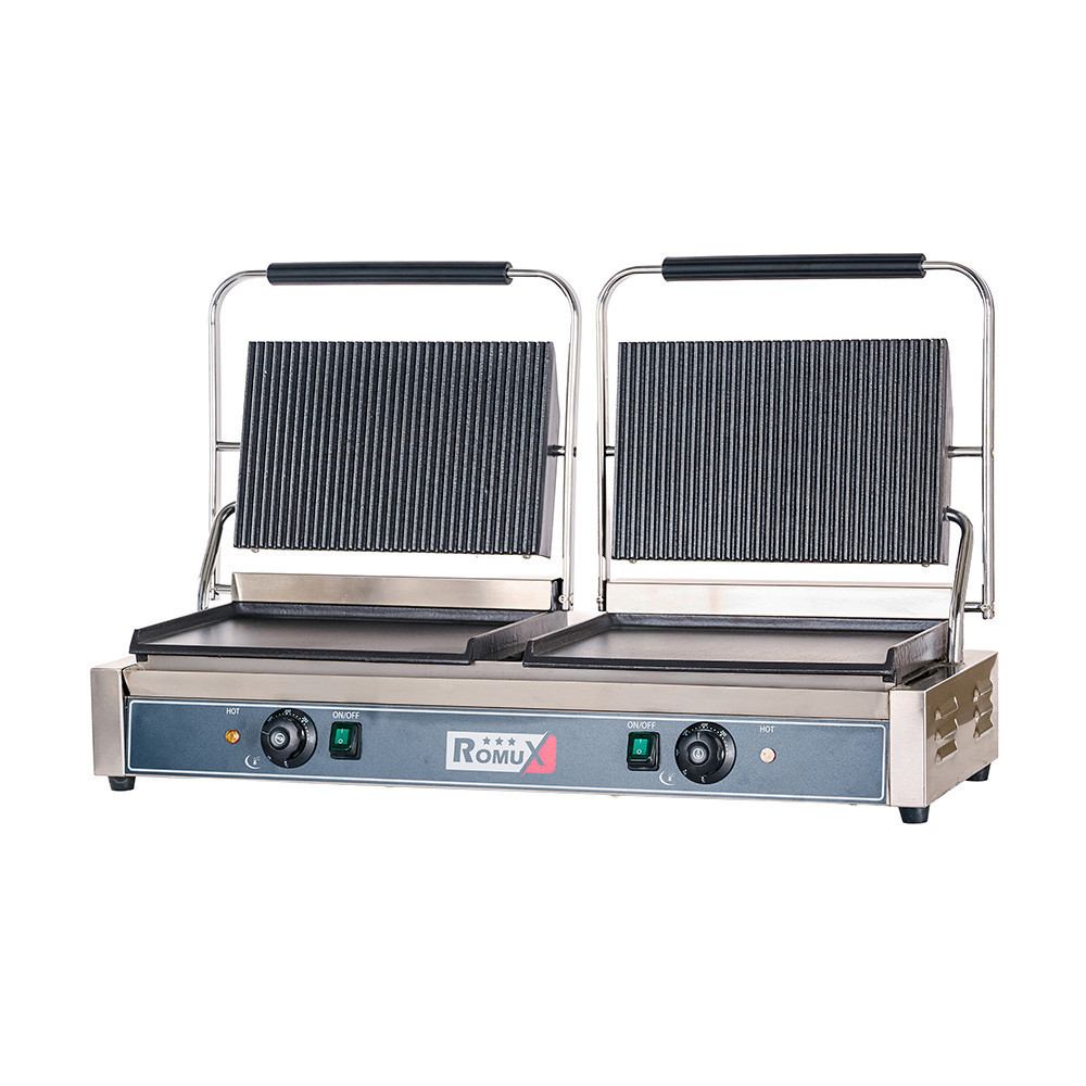Grill Industrial Eléctrico Doble 85 cm Romux | Equipamiento Industrial