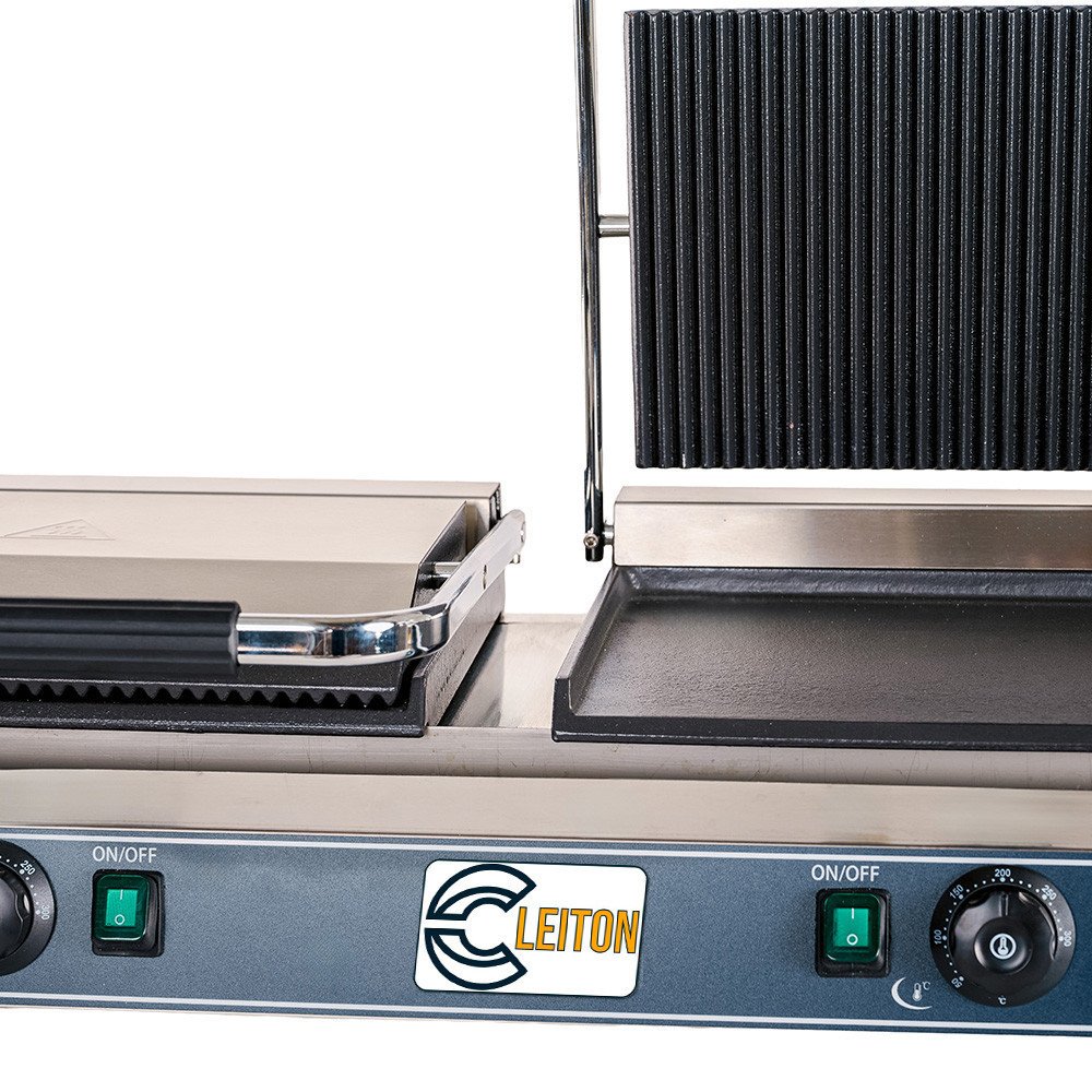 Grill Industrial Eléctrico Doble 85 cm Cleiton | Equipamiento Industrial