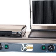 Grill Industrial Eléctrico Doble 85 cm Cleiton | Equipamiento Industrial