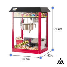 Palomitera Rojo Tejado Negro Cleiton | Equipamiento Industrial