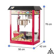 Palomitera roja tejado negro Cleiton