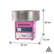 Máquina de Algodón de Azúcar Cleiton 1200W | Equipamiento Industrial