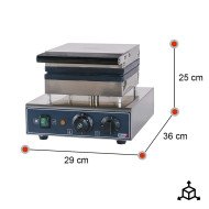 Gofrera Industrial Simple Eléctrica 1,6 Kw Romux | Equipamiento Industrial