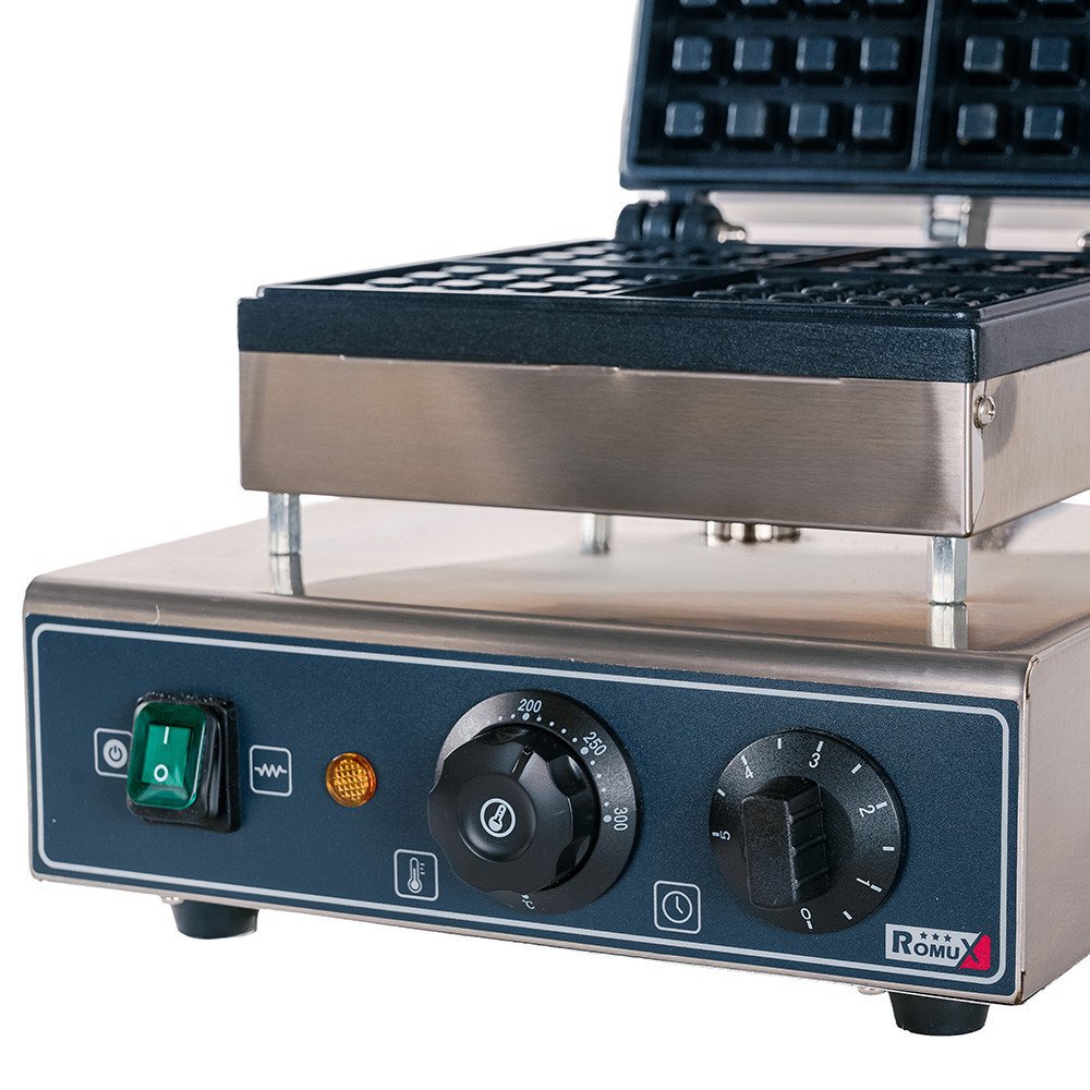 Gofrera Industrial Simple Eléctrica 1,6 Kw Romux | Equipamiento Industrial