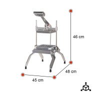 Cortadora de Lechuga Romux Alto Rendimiento | Gastroten.com