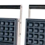 Gofrera Industrial Doble Eléctrica 3,2 Kw Romux | Equipamiento Hostelería