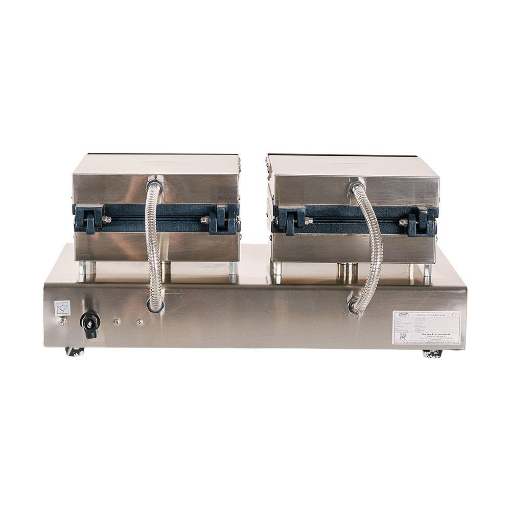 Gofrera Industrial Doble Eléctrica 3,2 Kw Romux | Equipamiento Hostelería