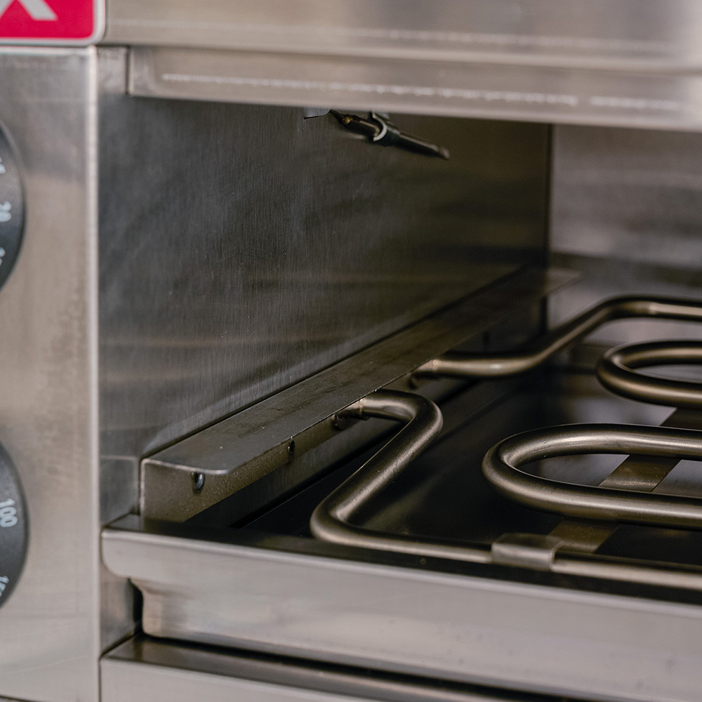 Horno de Pizza Eléctrico Simple 1x30 Romux | Equipamiento Industrial
