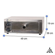 Horno de Pizza Eléctrico 1x30 cm Cleiton | Hostelería Profesional