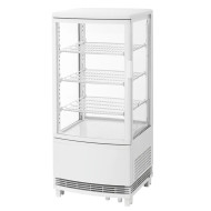 Vitrina Expositora Refrigerada Curva 2 Puertas Romux | Frío Industrial