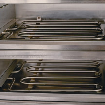 Horno de Pizza Eléctrico Doble 1+1x30 cm Romux | Equipamiento Industrial