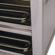 Horno de Pizza Eléctrico Doble 1+1x30 cm Romux | Equipamiento Industrial