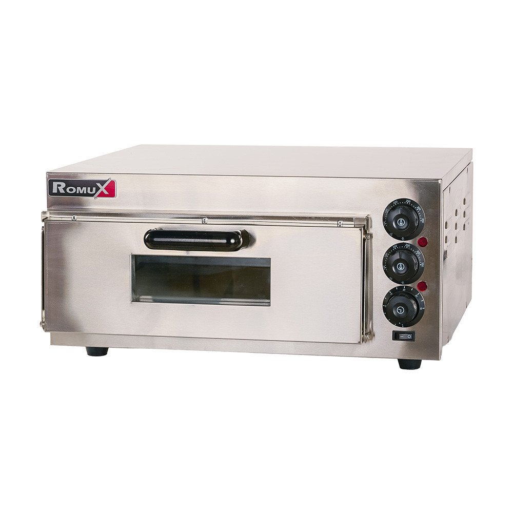 Horno de Pizza Eléctrico Simple 40 cm Romux | Equipamiento Industrial
