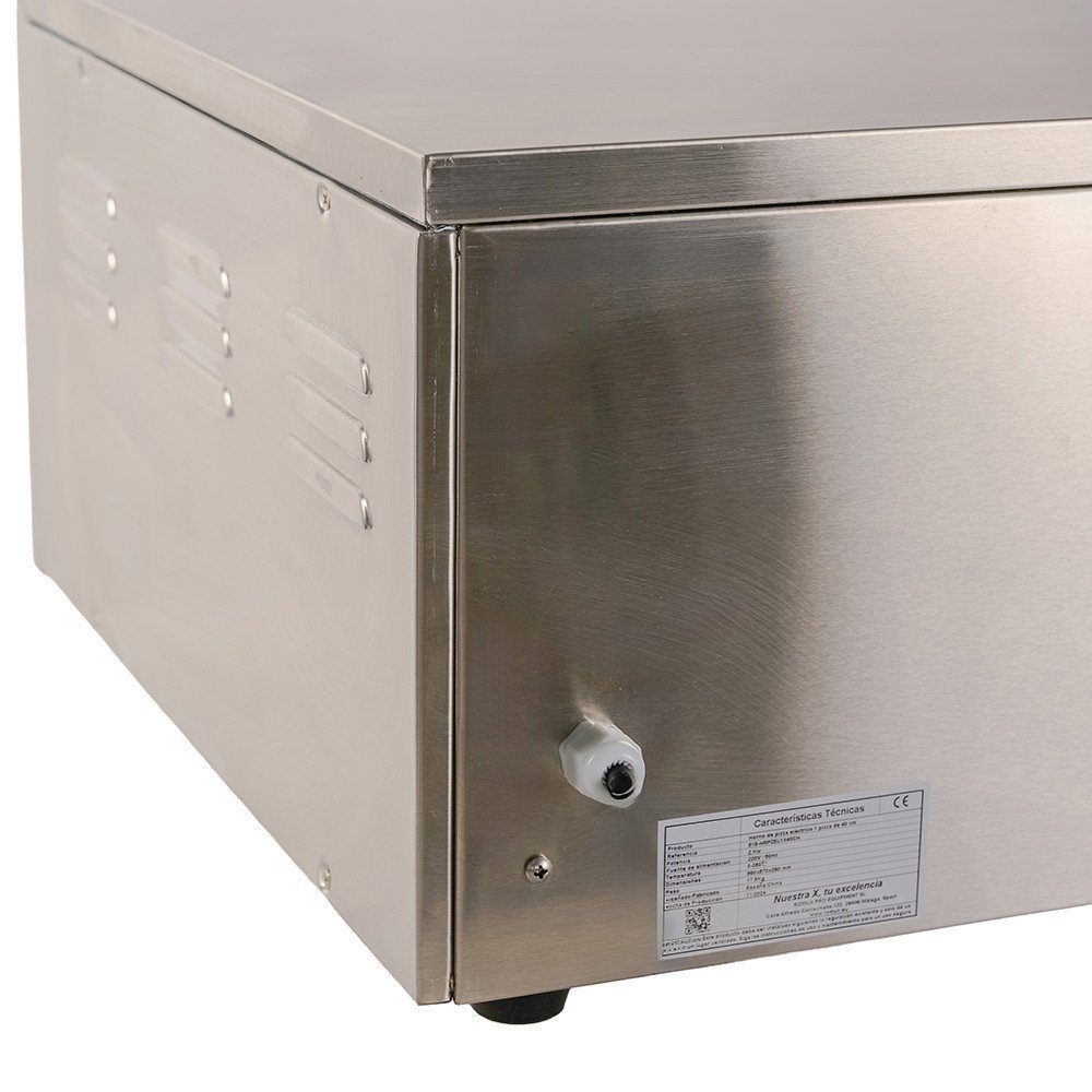 Horno de Pizza Eléctrico Simple 1x40 cm Cleiton | Equipamiento Industrial