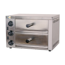Horno de Pizza Eléctrico Doble 1+1x30 cm Cleiton | Hostelería Profesional