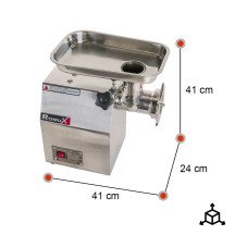 Picadora de Carne 12" Romux | Equipamiento Industrial