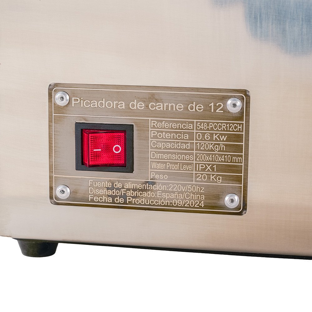 Picadora de Carne 12" Cleiton | Equipamiento Industrial