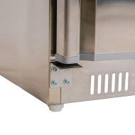 Armario Refrigerado 1 Puerta Estático Gris Romux | Hostelería Profesional