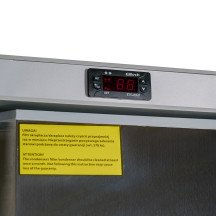Armario Refrigerado 1 Puerta Estático Gris Romux | Hostelería Profesional