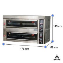 Horno Pizza Industrial Eléctrico 8x32 cm Cleiton | Hostelería Profesional