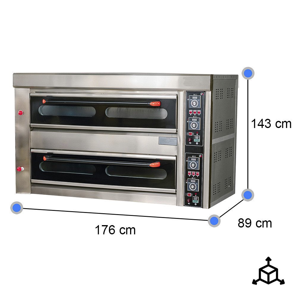 Horno Pizza Industrial Eléctrico 8x32 cm Cleiton | Hostelería Profesional