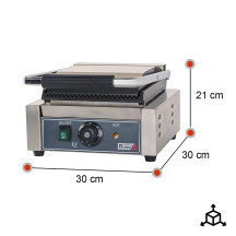 Grill Industrial Eléctrico 30 cm Romux | Equipamiento Industrial