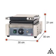 Grill Industrial Eléctrico 30cm Romux | Equipamiento Industrial