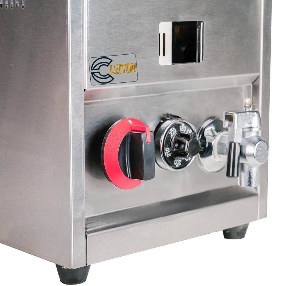 Freidora Industrial a Gas Natural 15L Cleiton | Equipamiento Industrial