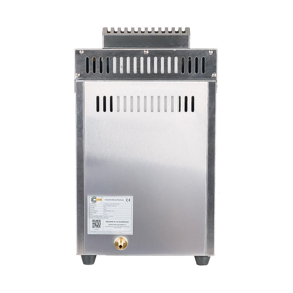 Freidora Industrial a Gas Natural 15L Cleiton | Equipamiento Industrial
