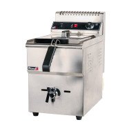 Freidora Industrial Gas Natural 18L Romux | Equipamiento Profesional