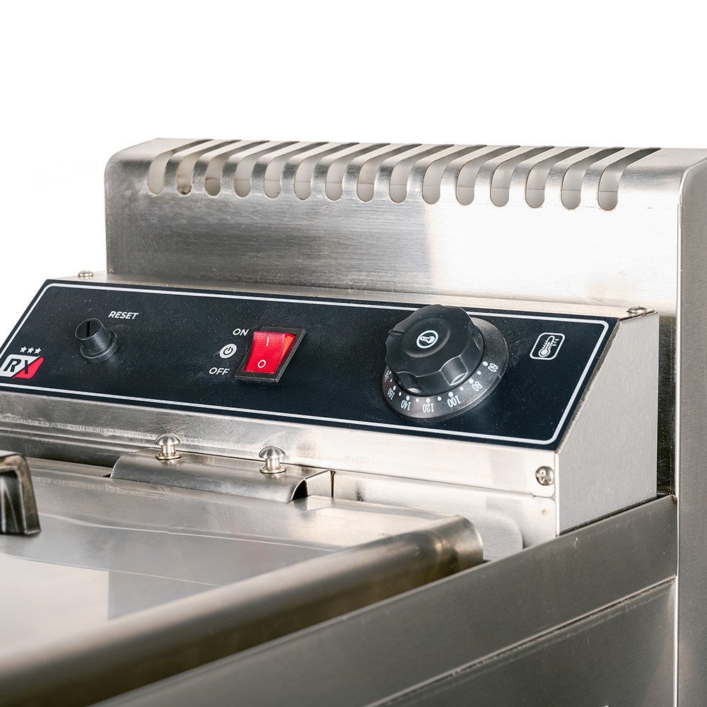 Freidora Industrial Gas Natural 18L Romux | Equipamiento Profesional