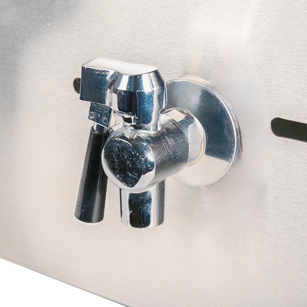 Freidora Industrial Gas Natural 18L Romux | Equipamiento Profesional