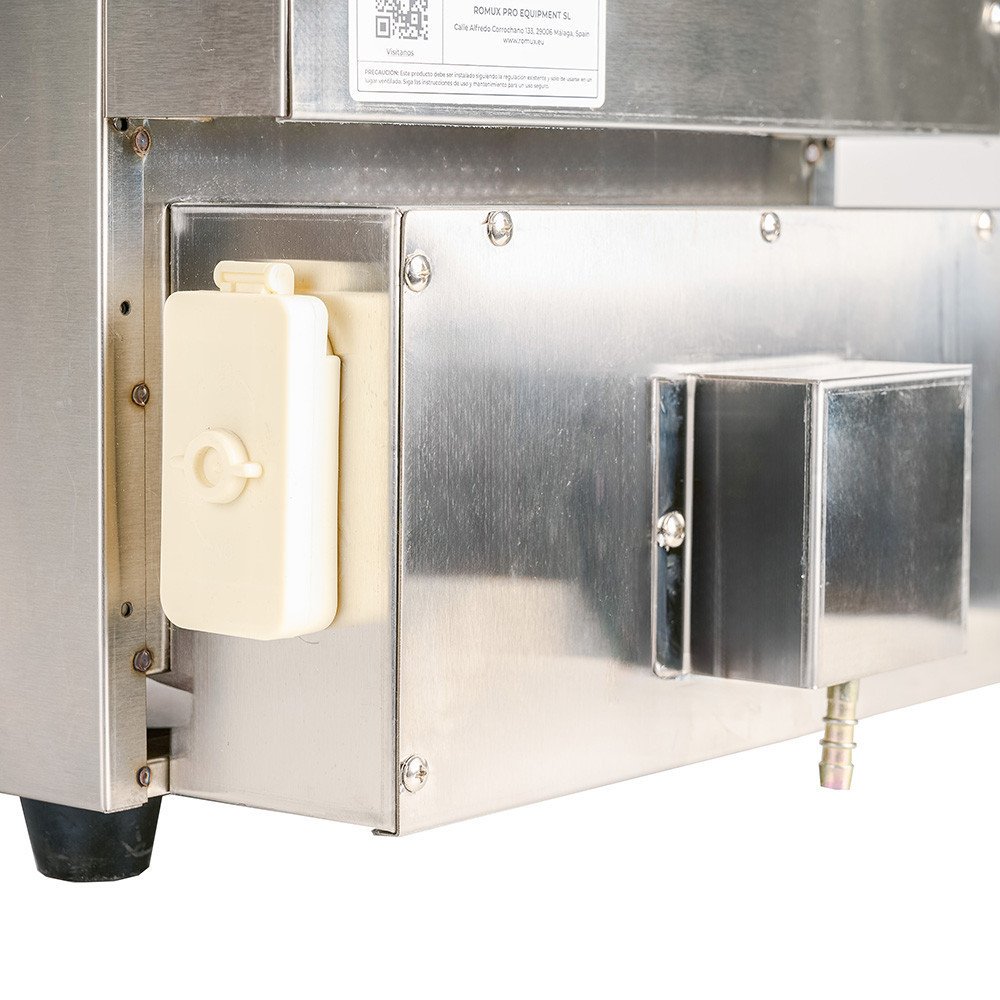 Freidora Industrial Gas Natural 18L Romux | Equipamiento Profesional