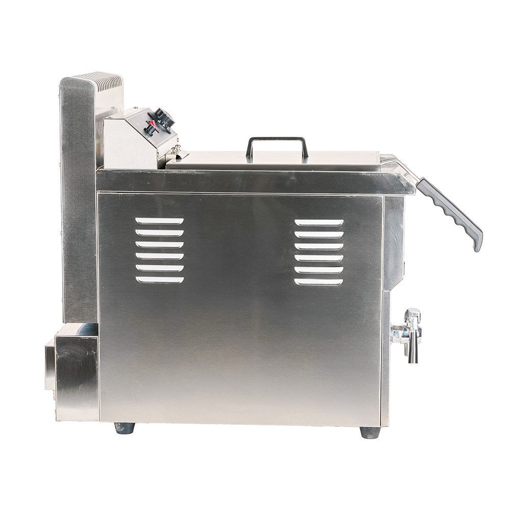 Freidora Industrial Gas Natural 18L Romux | Equipamiento Profesional