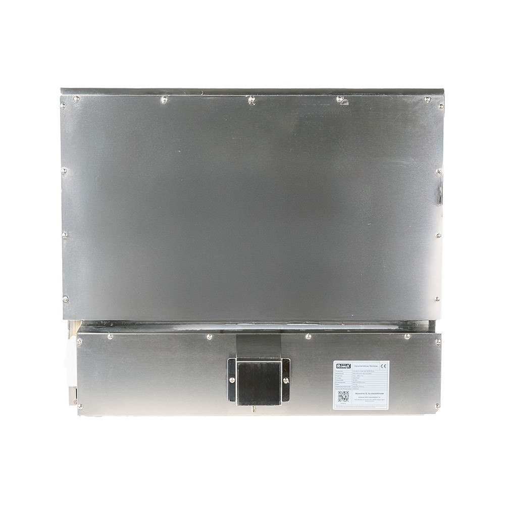 Freidora Doble 18L Gas Natural Sobremesa Romux | Maquinaria Hostelería